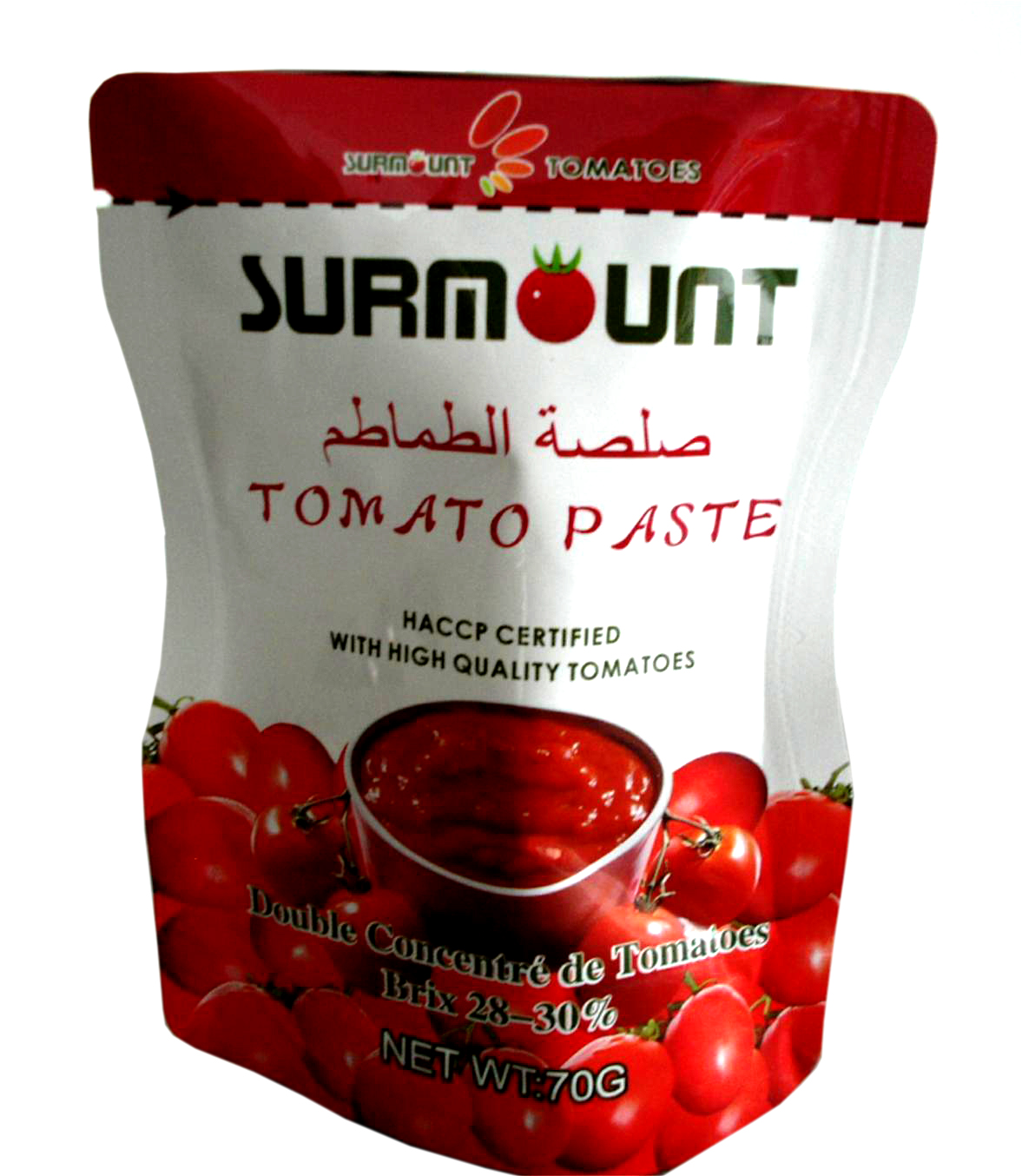 小袋 トマトペースト 70g×25×4 腰付スタンド トマトペースト2-5