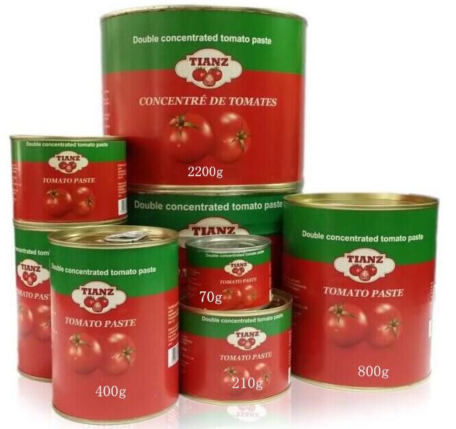 トマトペースト 70g--4500g - Easy Open Lid - tomatopaste1-34