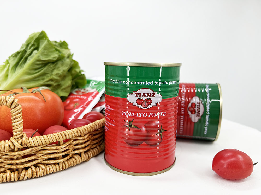 Tianz トマトペースト缶詰 400g Brix:28%-30%